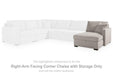 ModMax Luxe - RAF Corner Chaise With Storage - Flint Benchcraft®