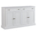 Kitchen Sideboard Storage Buffet Cabinet With 2 Drawers & 4 Doors Adjustable Shelves For Dining Room, Living Room Hearth and Haven
