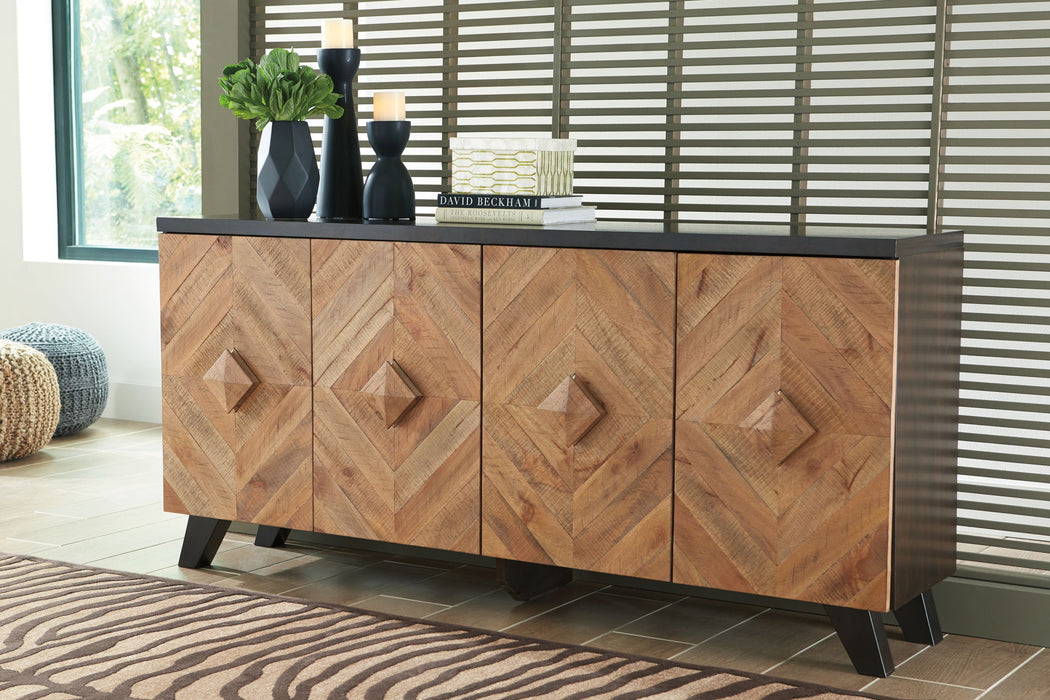 Robin Ridge - Accent Cabinet - Brown / Beige Signature Design by Ashley®