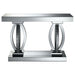 Drea - Entryway Sofa Console Table - Silver Furniture Max