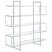 Harison - 5 Shelf Bookshelf - Clear Furniture Max
