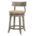 Stool With Natural Seagrass Seat Home Essentials