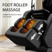 Zero Gravity Massage Chair Recliner, 10 Massage Heads And Full Body Air Pressure - Black Home Essentials