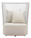 Hudu - Outdoor Accent Chair - Beige Zuo Modern
