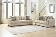 Lofwood - 2 Pc. - Sofa And Loveseat - Oatmeal Signature Design by Ashley®