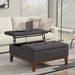 Dover - Multifunctional Lift Top Coffee Table Storage Ottoman Simpli-Home