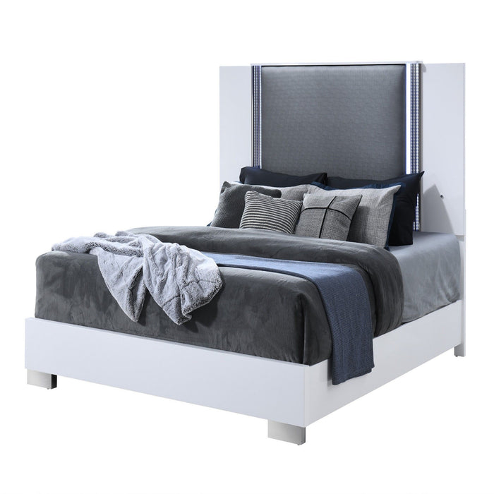 Moon - Bed & LED Accent Lighting Global Furniture USA