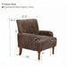 Accent Comfortable Upholstered Armchair For Living Room Home Essentials