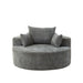 Single Sofa, Sleeper Chair For Living Room - Gray Home Essentials