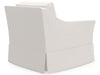 Madison - Skirted Swivel Chair, Special Order - White Universal Furniture