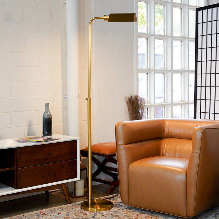 Elara - Floor Lamp - Gold Ashcroft Furniture
