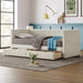 Daybed With Two Drawers And Wood Slat Halcyon Home