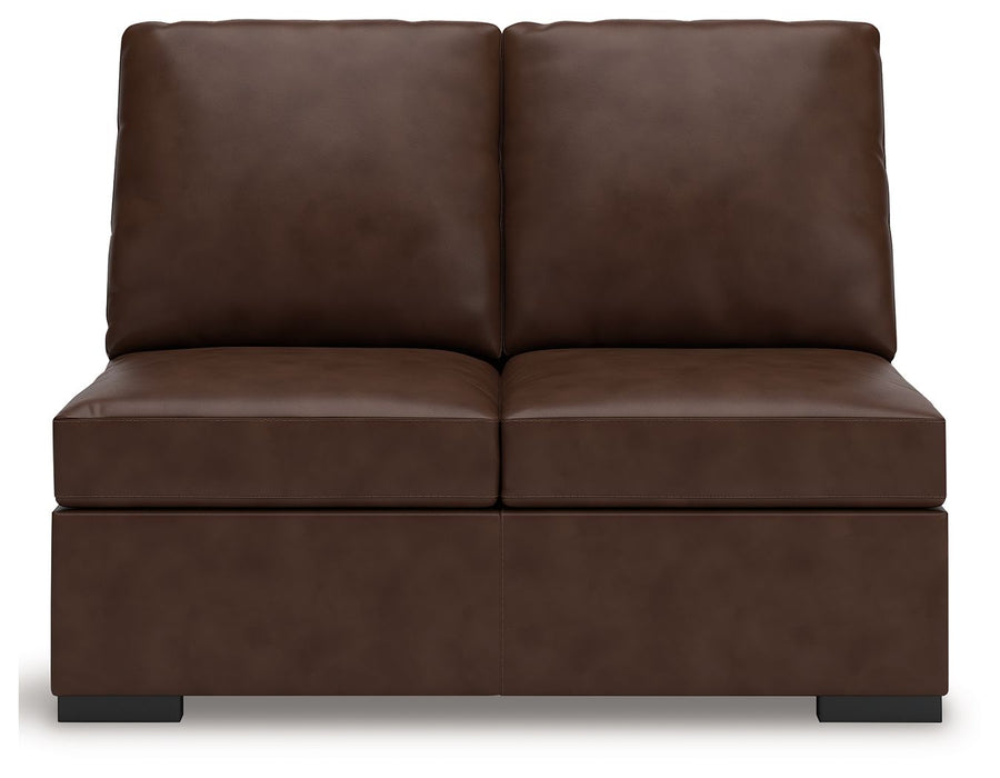McDowlan - Armless Loveseat - Coffee