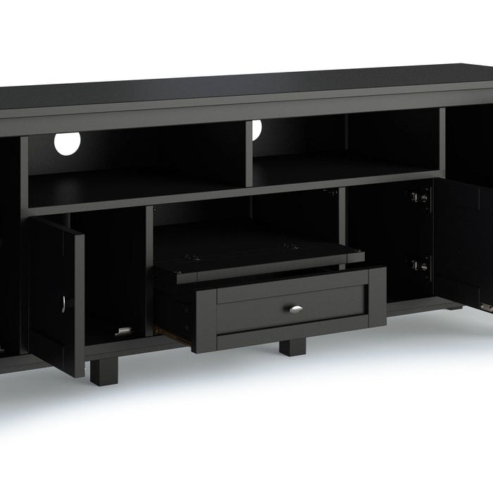 Warm Shaker - Handcrafted TV Media Stand Simpli-Home