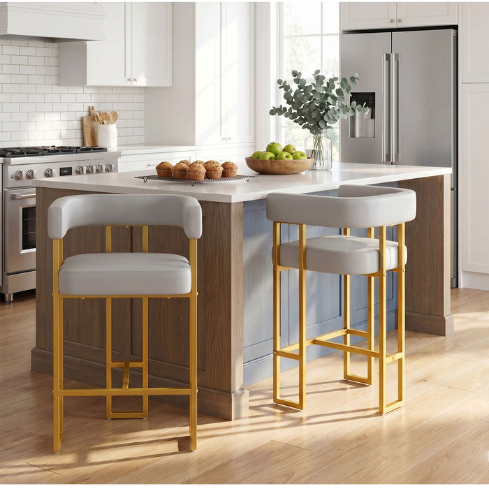 Modern Counter Height Bar Stools With U - Shaped Home Essentials