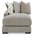 Aslan Court - Laf Corner Chaise - Pebble Benchcraft®