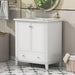 30" Bathroom Vanity With Sink Combo Undermount Sink, Cabinet With Doors And Drawer - White Hearth and Haven