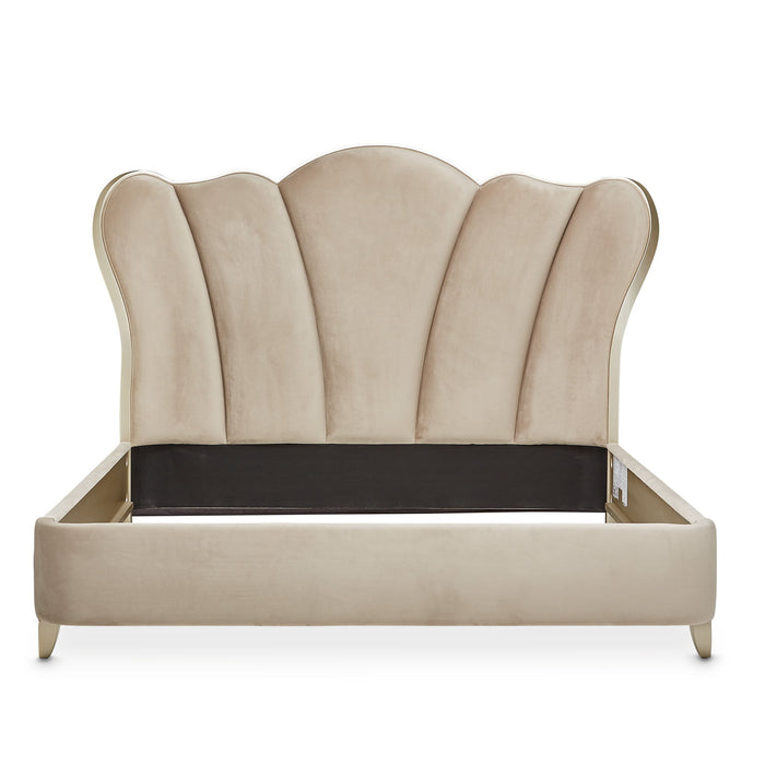 Villa Cherie - Channel Tufted Bed