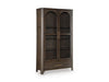 Radkin - Display Cabinet - Burnished Brown Signature Design by Ashley®