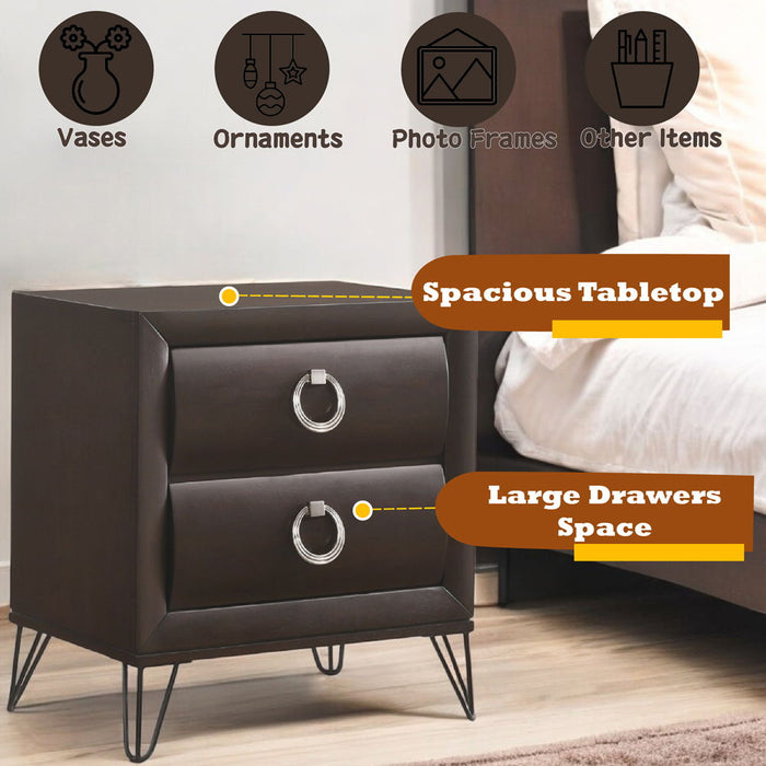 Tablita - Nightstand - Dark Merlot