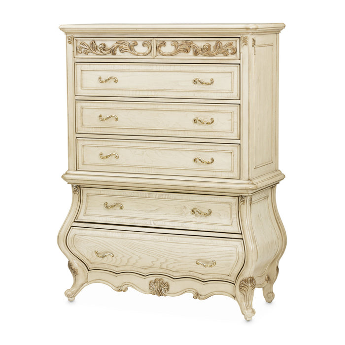 Platine de Royale - 6-Drawer Chest - Champagne Michael Amini