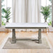 Zumala - Dining Table - Marble Top & Weathered Oak ACME