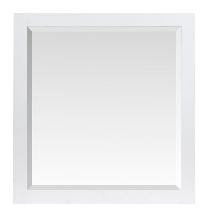 Windmill Harbour - Portrait Mirror - White Whisp And Sand Magnussen Furniture