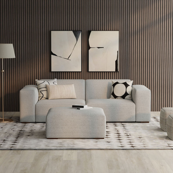 Rex - Handcrafted Sectional Sofa And Ottoman Simpli-Home