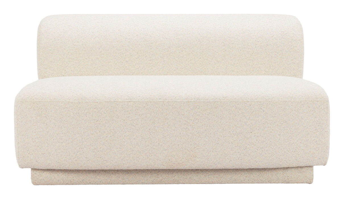Anese - Loveseat - Multigrain Beige Zuo Modern