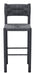 Iska - Outdoor Barstool (Set of 2) Zuo Modern