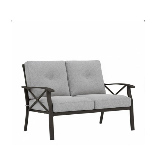 All-Weather Loveseat 2 Seats Sofa With Cushions Home Essentials