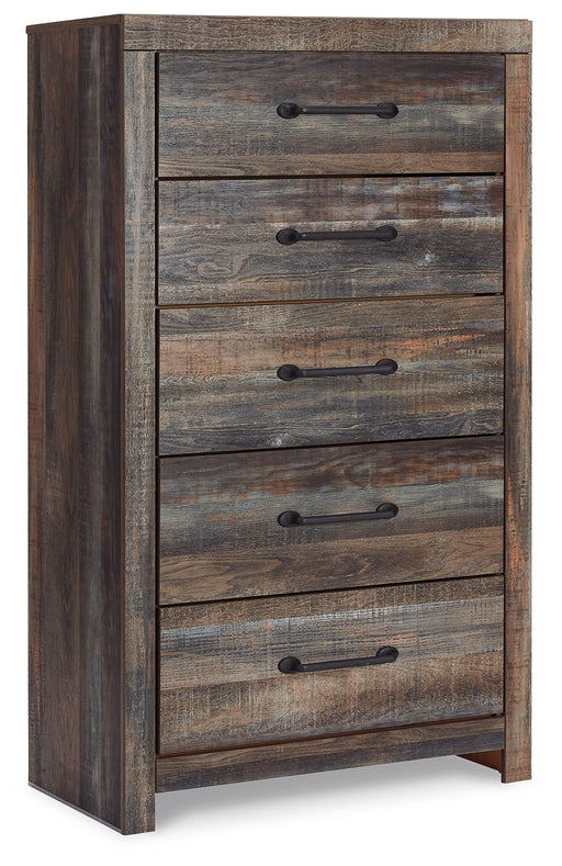 Drystan - Five Drawer Chest - Brown / Beige Signature Design by Ashley®