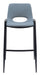 Desi - Bar Chair With Black Legs (Set of 2) Zuo Modern
