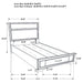 Annie - 4 Piece Bedroom Set Furniture Max