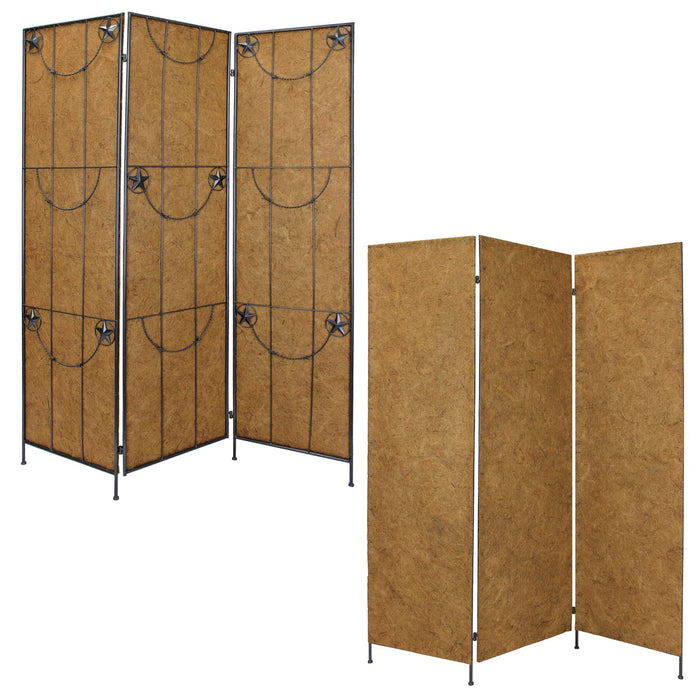 Metal Lone Star - Screen - Brown
