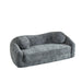 Curved Convertible Sofa, 2 In 1 Frameless Folding Sofa Bed With Pull Out Base And Deep Seat Home Essentials