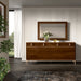 Eva - Mirror For Buffet - Dark Brown Status Italy