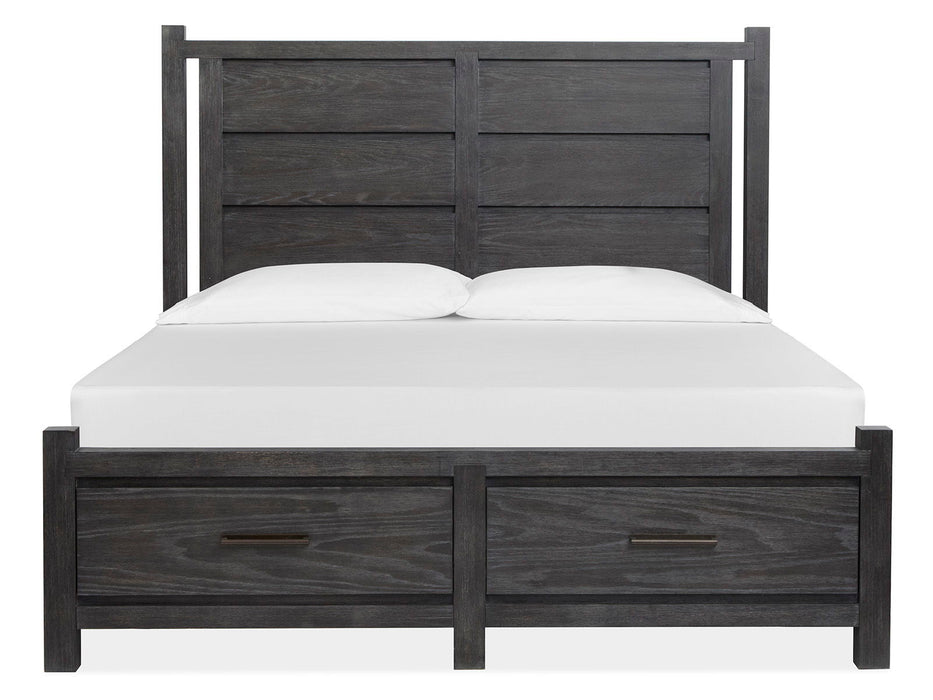 Plum Creek - Panel Storage Bed Magnussen Furniture