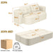 Convertible Floor Sofa Bed With Multi Functional Blanket Home Essentials