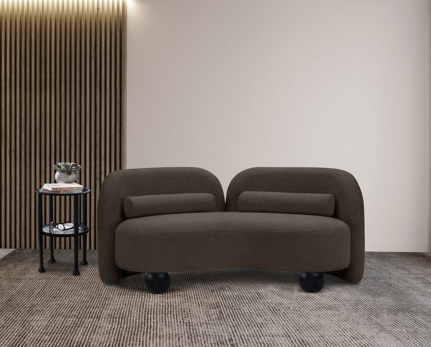 Daphne - Boucle Loveseat Meridian Furniture