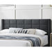 Bed Upholstered Box Design Headboard Home Essentials