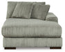Lindyn - RAF Corner Chaise - Fog Signature Design by Ashley®