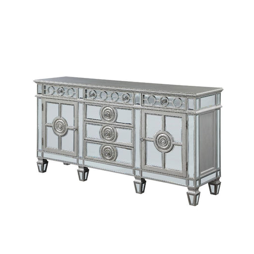 Varian - 36" Server - Mirrored & Antique Platinum ACME