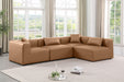Cube - 4 Piece Modular Corner Sectional Meridian Furniture