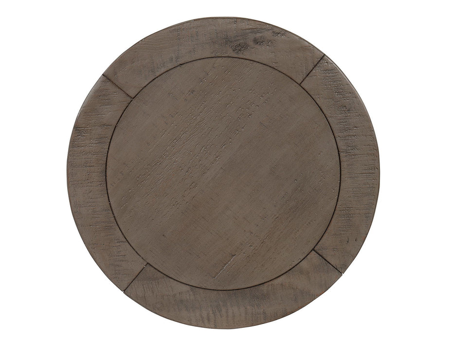 Paxton Place - Round Accent End Table - Dovetail Gray Magnussen Furniture