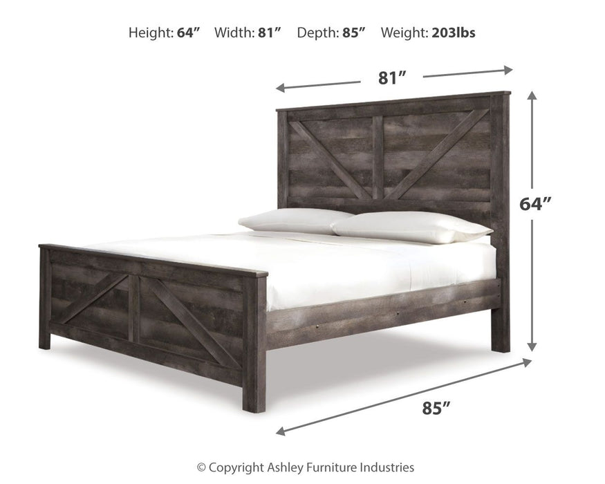 Wynnlow - Crossbuck Panel Bed Signature Design by Ashley®