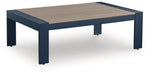 East Beach - Blue - Rectangular Cocktail Table Signature Design by Ashley®
