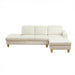 L - Shaped Sectional Sofa With Chaise & Ottoman Home Essentials