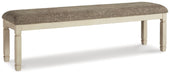 Bolanburg - Extra Large UPH DRM Bench - Brown / Beige Signature Design by Ashley®