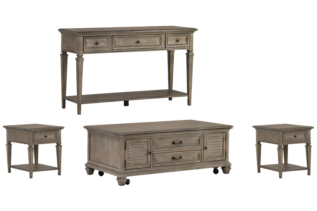 Lancaster - Lift Top Storage Cocktail Table Set Magnussen Furniture